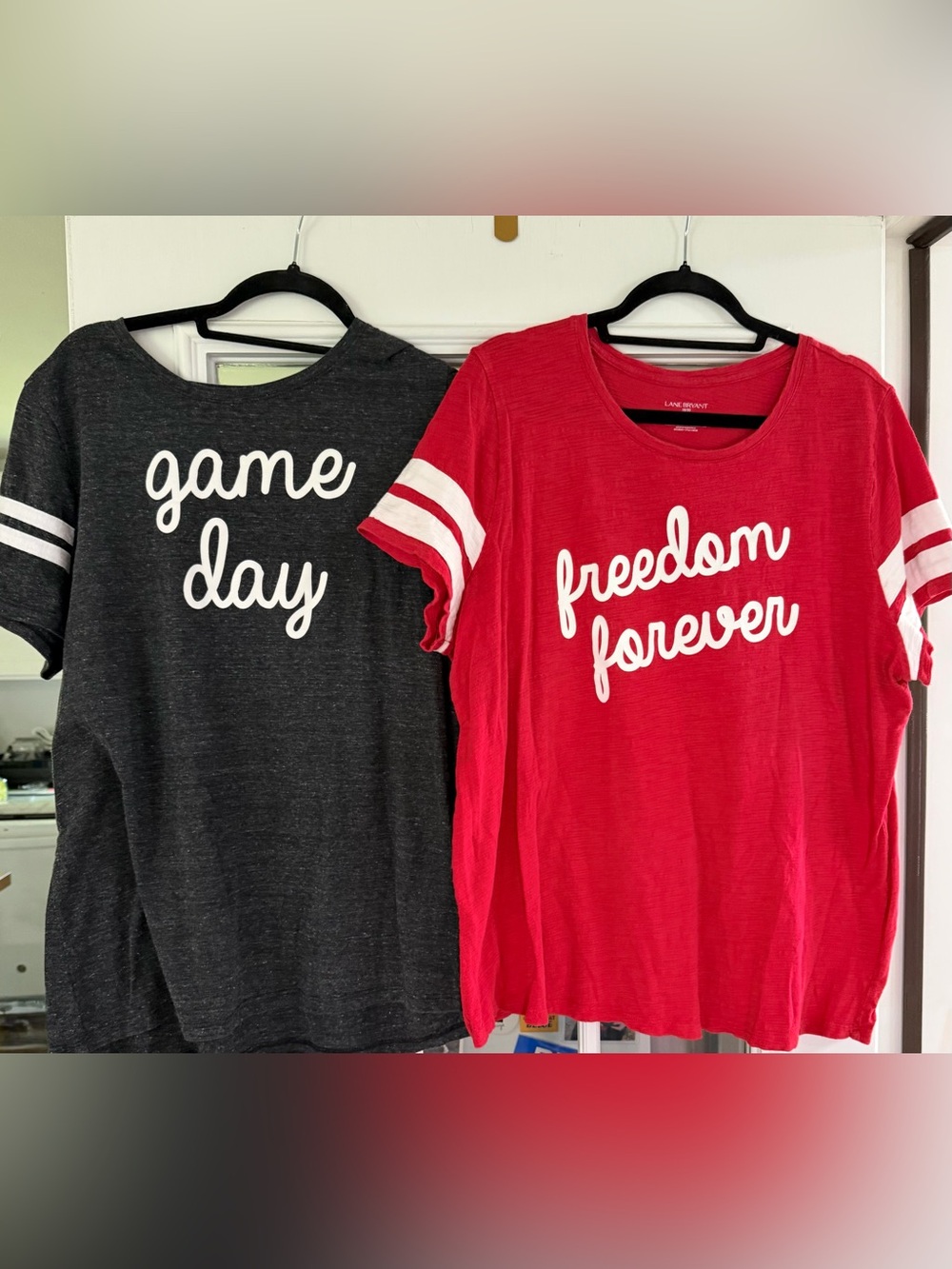 Lane Bryant T-shirt Bundle 18/20 2X 4th of July Football America 250th